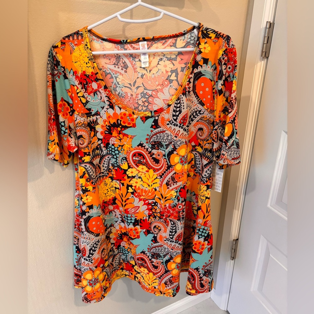 LULAROE top floral print size S